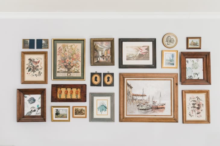 Hanging online large frames